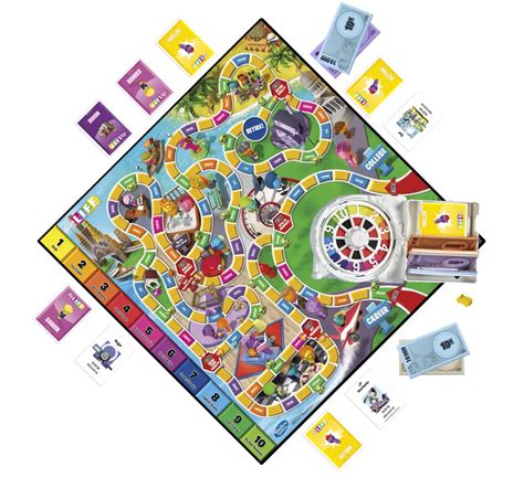Hasbro Gaming The Game of Life Family Board Game 2 to 4 Players, 8Y+