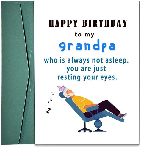 Amazon.com : To My Grandpa - Grandpa Birthday Card - Grandpa Is The ...