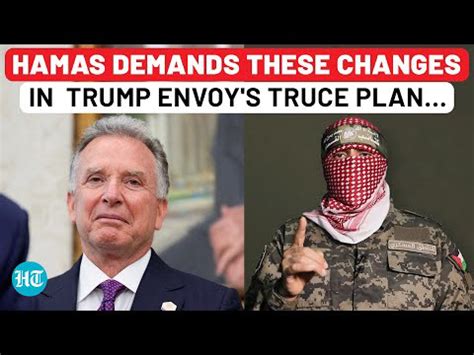 Hamas Terms Witkoff's Ceasefire Proposal Pro-israel, Demands These ...