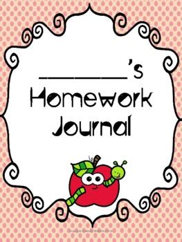 Image result for Homework Journal