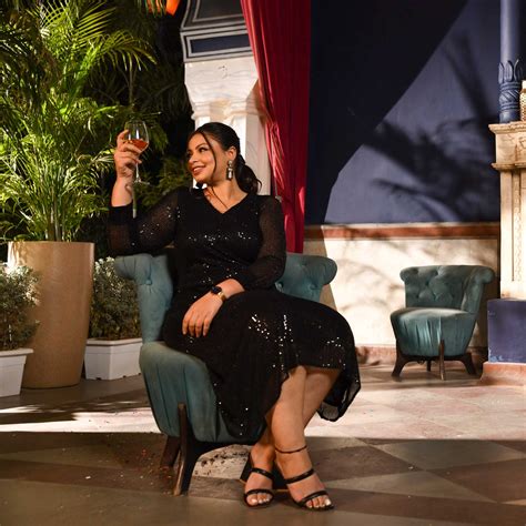 Buy Lustrous Black Sequin Net Stretchable Aline Dress | Meera Plus Size