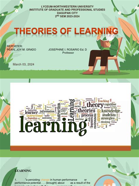 Image result for Introduction to Learning Theories PDF