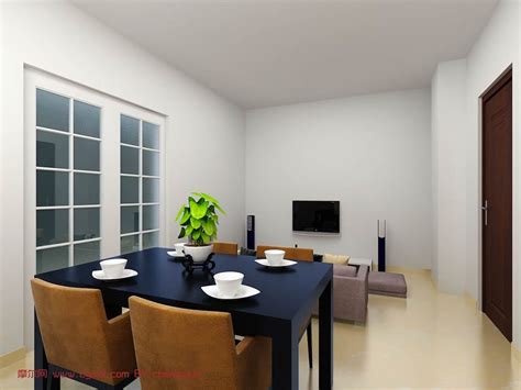 全套现代风格家居室内装修效果图3dmax素材免费下载_红动中国