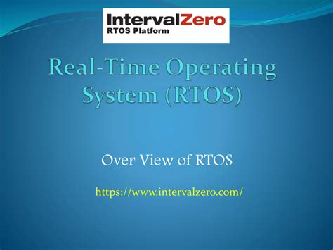 Rtos Tutorial 的图像结果