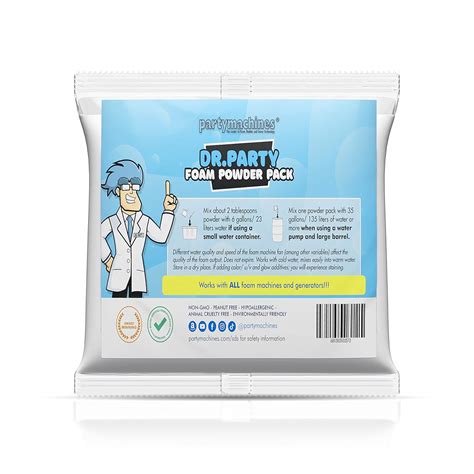Partymachines Foam Powder Pack - Great for The Skeptic who Want to use ...