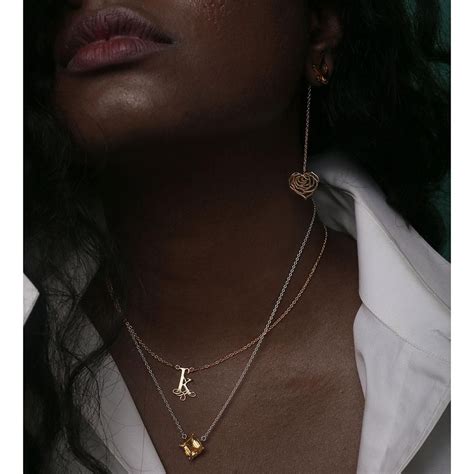 Practice your ABC’s with these chic alphabet jewellery pieces