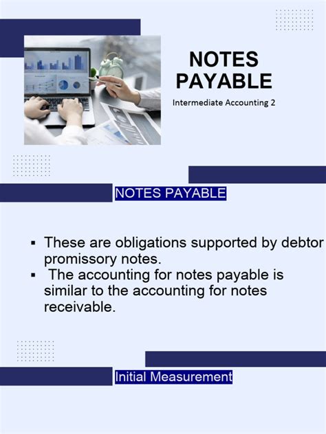 Notes Payable Financial Presentation 的图像结果