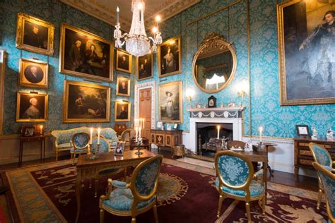 Design Wednesdays - Turquoise drawing room at Castle Howard – Parrot ...