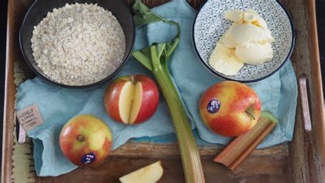 Mini Apfel Crumble ohne weissen Zucker ⋆ Miss Broccoli