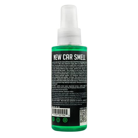 Chemical Guys New Car Smell Scent Spray Air Freshener 4oz
