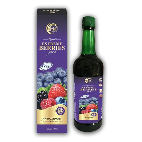 M K Biotech Extreme Berries Juice with Antioxidant and Immunity Booster ...