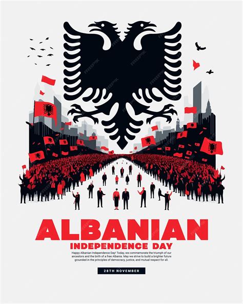 Albanian Independence Day November 28 Albania social media post banner ...