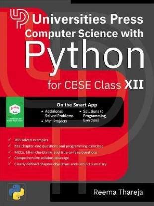 Computer Science with Python for CBSE Class XII: Buy Computer Science ...