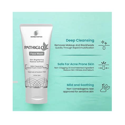 Pathiglo Skin Whitening Face Wash 100ml - Cureka