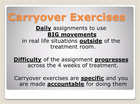 Image result for LSVT Big Home Exercise Program