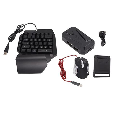 Amazon.in: Buy PUSOKEI One Handed Gaming Keyboard Mouse, Wired Gaming ...