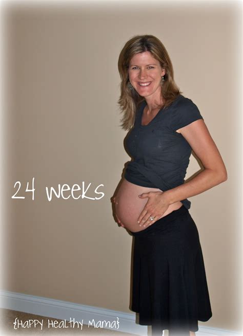My pregnancy: 24 Weeks - Happy Healthy Mama
