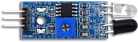 Electronic Spices IR Infrared Sensor Module Reflective Photoelectric ...