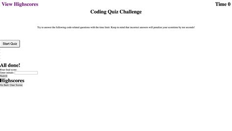 GitHub - Sinai161/Coding-Quiz