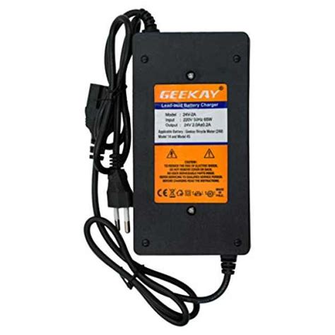 Geekay Original Lead Acid Gel Batteries DC -2 AMP Electric Bicycle Kit ...