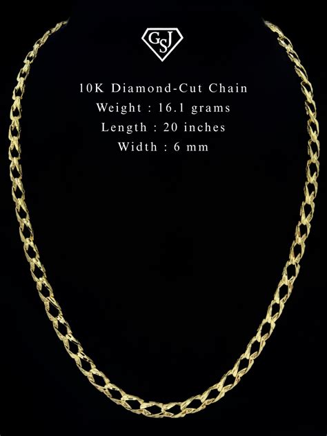10K Gold Chain – Gold Star Jewellers | Bonnie Doon Mall
