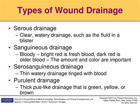 What Are The 4 Types Of Wound Drainage at Raven Goetz blog