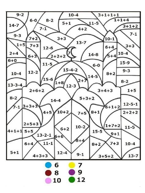 Image result for Math Coloring