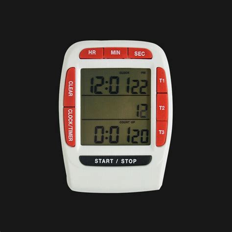 Jinglin Kitchen Timer For Cooking Magnetic Countdown Clock With Lcd ...