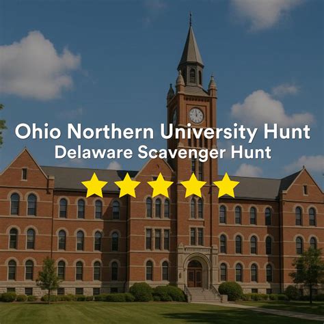Ohio Northern University Scavenger Hunt: Ohio Northern University Hunt