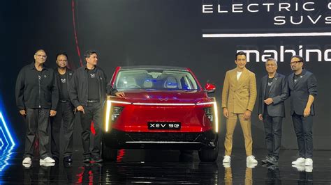 Mahindra unveils new XEV 9e and BE 6e electric SUVs with new logo ...