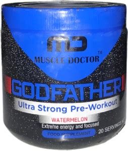 Muscle Doctor GODFATHER Ultra Strong Pre-Workout EAA (Essential Amino ...