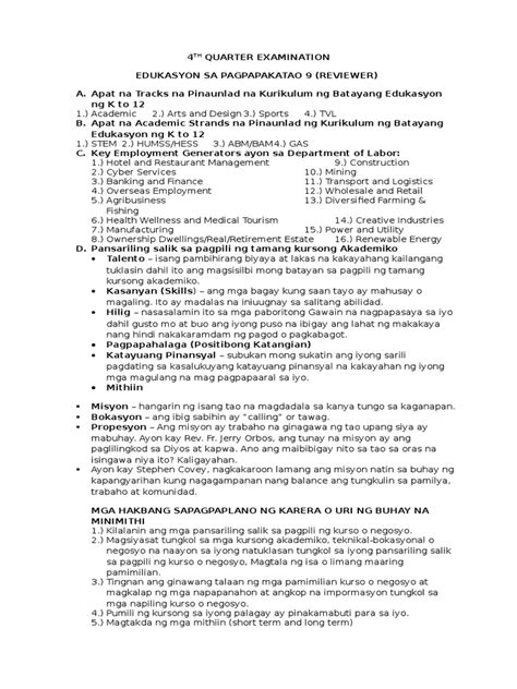 Image result for ESP 9 Quarter 4 Module