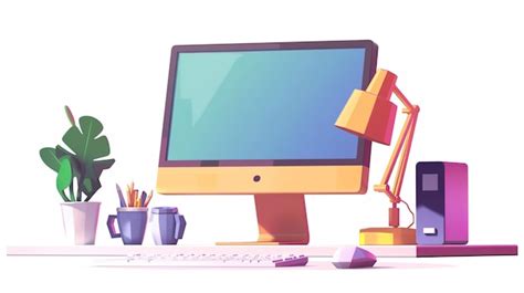 Image result for Computer Cartoon Style