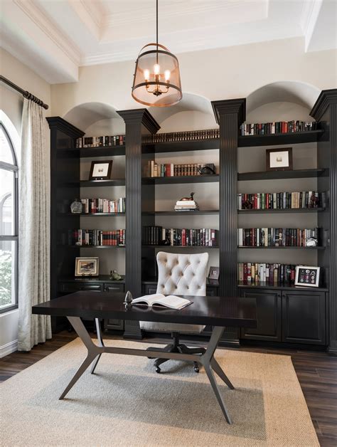 Home Library Office Interior Design Ideas