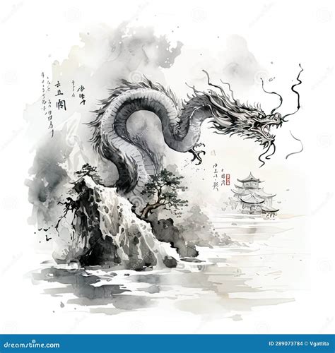 Sumi E Dragon at Darren Pennington blog