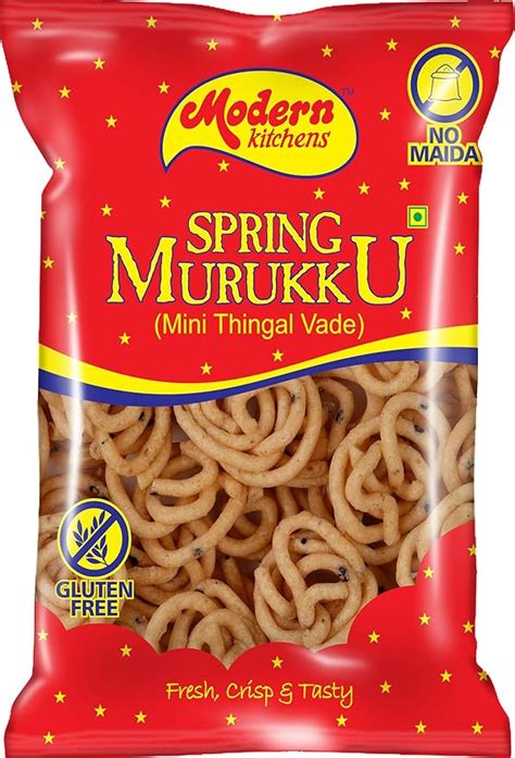 Modern Kitchens Spring Murukku – 150g | Gluten-Free, No Maida, Crispy ...