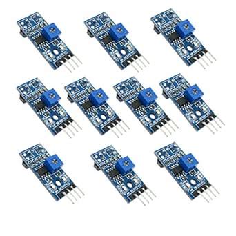 HiLetgo 2 Channel Tracing Black/White Line Sensor Module Line Detection ...