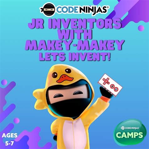 Spring Camps - JR Inventors with Makey Makey - Code Ninjas Guildford ...