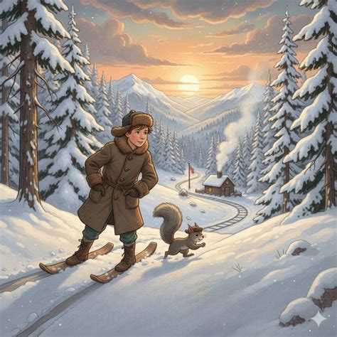 David goes seeking the way to Christmas and finds the Flagman