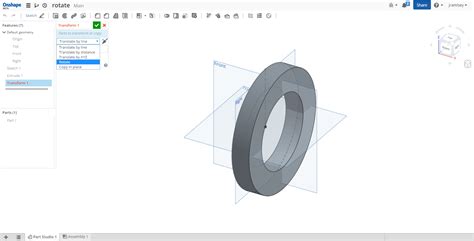 Image result for Onshape Move Part