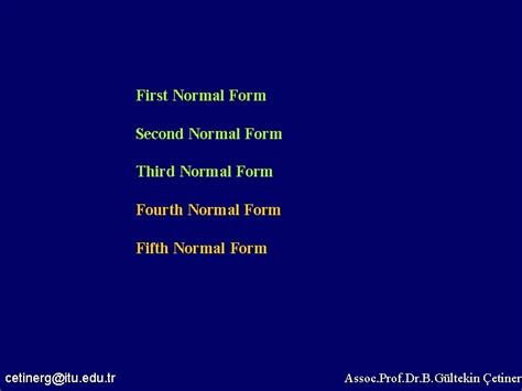 First Normal Form vs Second Normal Form 的图像结果