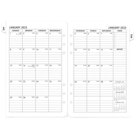 A5 Planner Inserts 2023 at Marvin Wolbert blog