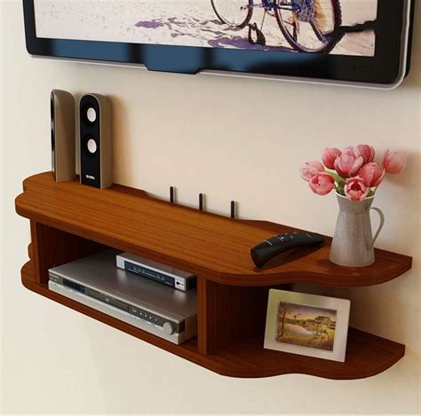 Buy Wall Mounted TV Media Console Floating TV Stand with Open Storage ...