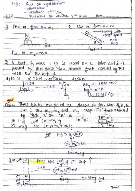 Image result for Class 11 Physics Laws of Motion Example 6