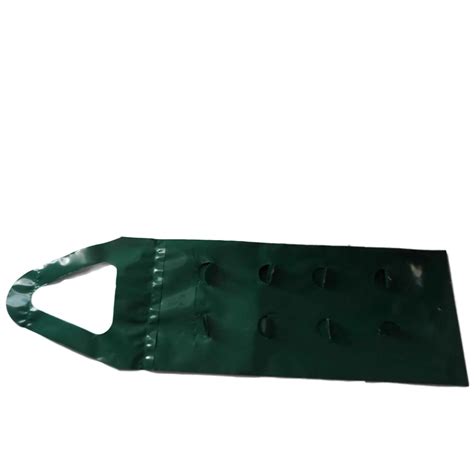 Generation II Flower Pouch Green Loop Handle Grow Pouch - 8 Holes - 10 ...