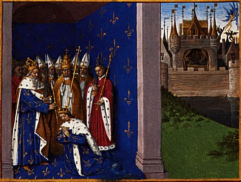 Coronation of Louis the Pious, 1455 - 1460 - Jean Fouquet - WikiArt.org