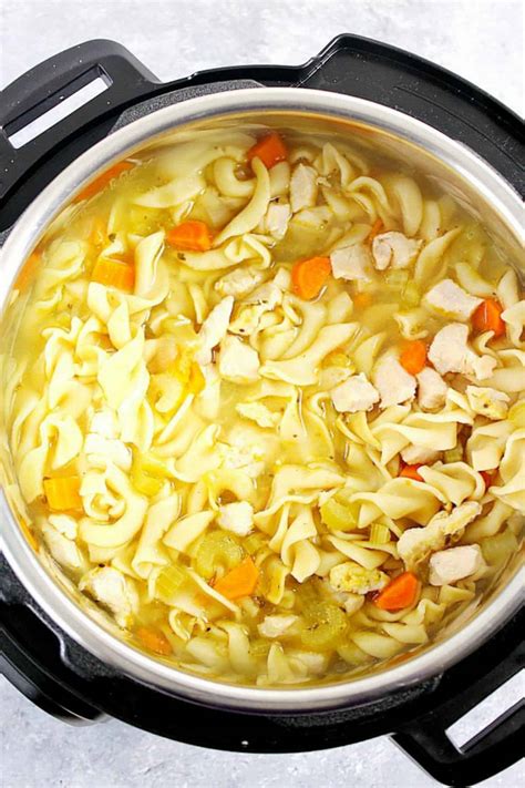 Instant Pot Chicken Noodle Soup | Recipe Cart | Recipe Cart