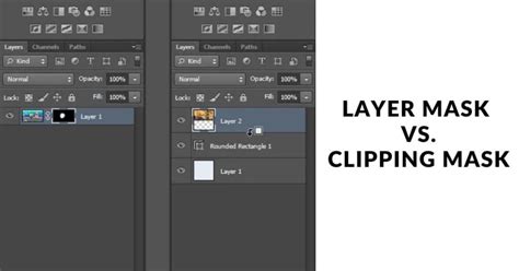 Image result for Layer Mask Vs Clipping Mask