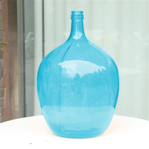 Amazon.com: 21" Tall Extra Large Glass Floor Vase for Pampas Grass ...