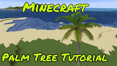 Image result for Minecraft Palm Tree Tutorial